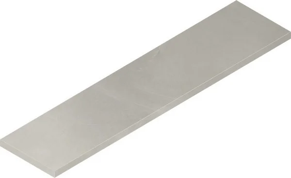 Керамогранит Italon Континуум Сильвер Ступень угловая левая 33х120 (Натуральная) в Краснодаре