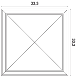 Декоративная панель Orac W123 (33.3x33.3x3.5 см) в Краснодаре