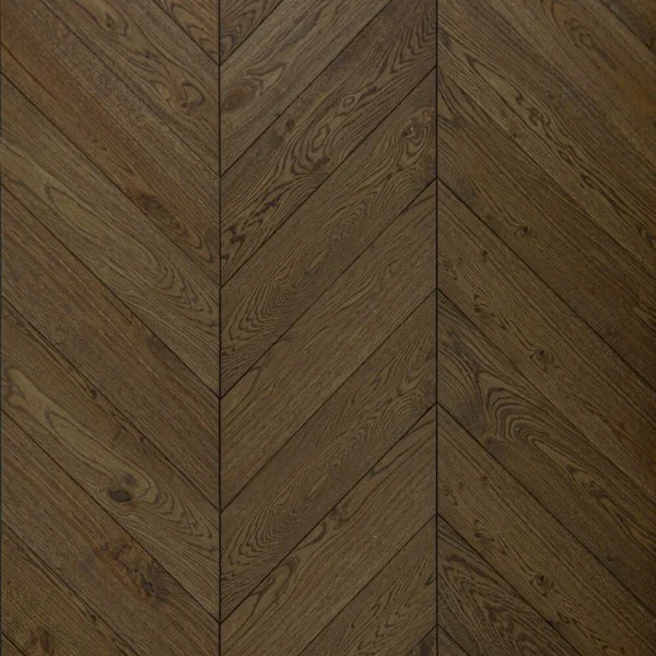 Инженерная доска Kochanelli Французская Ёлка Оскуро Дуб Original Браш (600х120х15) в Краснодаре