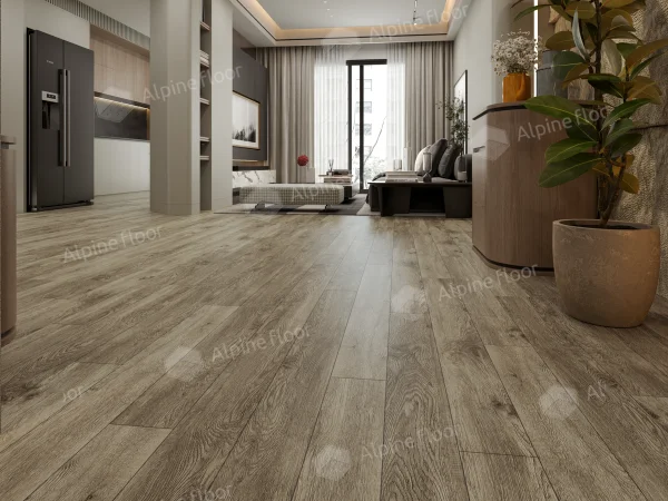 Каменно-полимерная плитка Alpine Floor Grand Sequoia Village Венге Грей ECO 11-807 4мм, 43 класс в Краснодаре