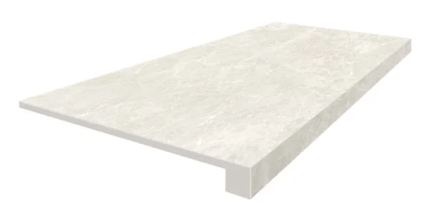 Керамогранит Coliseum Да Винчи Уайт Ступень фронтальная (Натуральный, 33х60) в Краснодаре