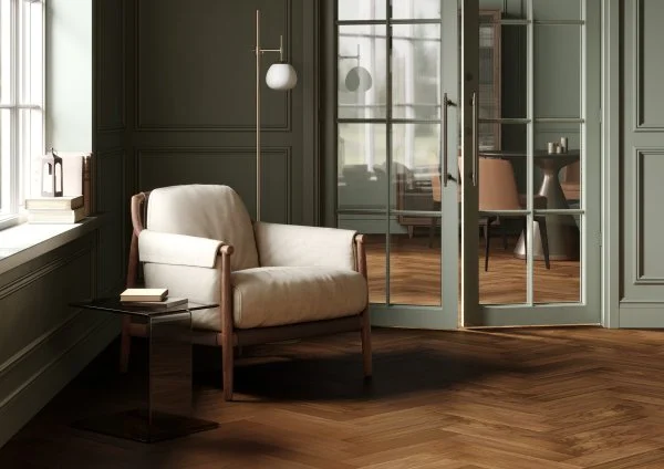 Паркетная доска Quartz Parquet Штучный паркет Орех Американский 44-400-29 в Краснодаре