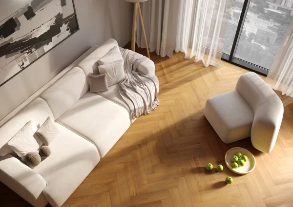 Паркетная доска Quartz Parquet Штучный паркет Тик Южноамериканский 44-400-71 в Краснодаре