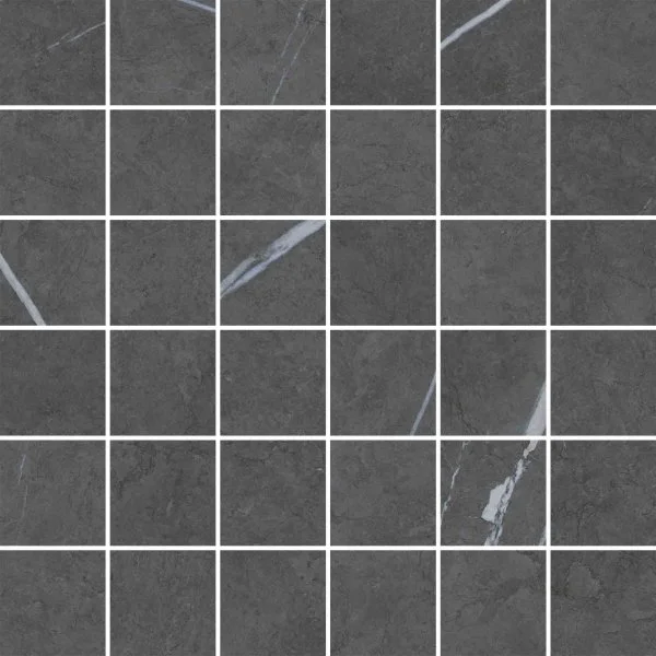 Керамогранит Italon Метрополис Империал Блэк Мозаика 30х30 (Натуральная) в Краснодаре