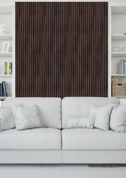 Декоративная панель для стен HiWood LV124 BR395K (120х12х2700мм) в Краснодаре