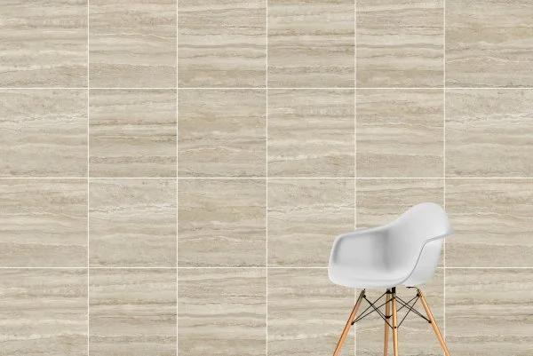 Керамогранит Vitra CityStone Травертин Линейный 60х60 (Натуральная и Реттифицированная) в Краснодаре