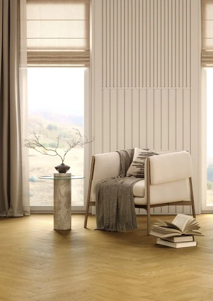 Паркетная доска Quartz Parquet Штучный паркет Дуб Рейн 44-33429 в Краснодаре