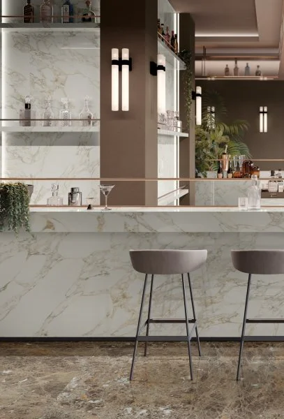 Керамогранит Italon Шарм Делюкс Арабескато Уайт 80х160 (Люкс и реттифицированная) в Краснодаре