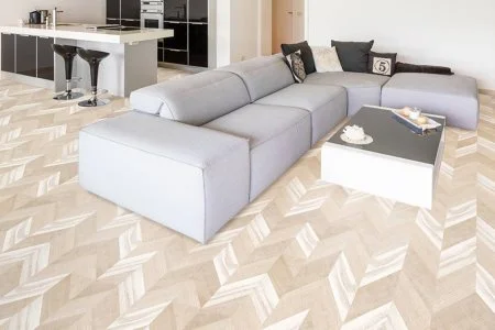 Пробковое покрытие CorkStyle Chevron Creme в Краснодаре