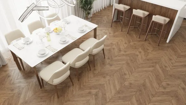 Кварц-виниловая плитка Alpine Floor Chevron Гевуина ECO 20-10 (2,5 мм. 43 класс) в Краснодаре