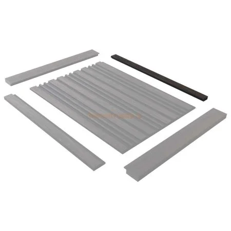 Финишный молдинг LF124B BR395K левый декорированный (31х12х2700мм) в Краснодаре