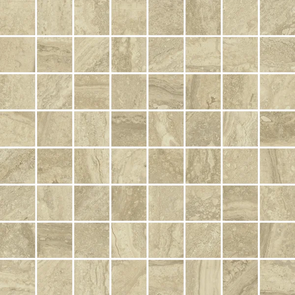 Керамогранит Italon Шарм Эдванс Травертино 29,2х29,2 мозаика (Люкс) в Краснодаре