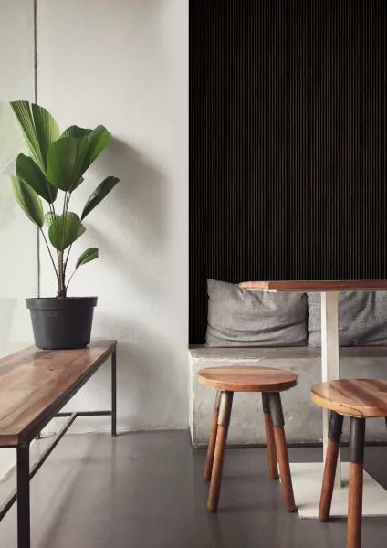 Декоративная панель для стен HiWood LV129 BR395NK (120х12х2700мм) в Краснодаре