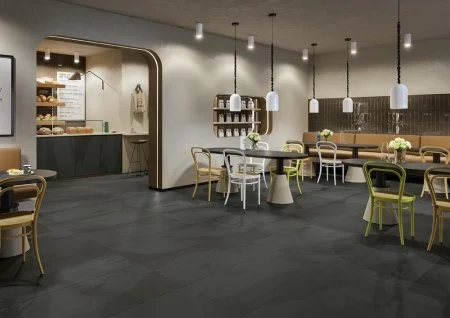 Керамогранит Coliseum Ардезия Блэк 60х120 (Натуральный и Реттифицированный) в Краснодаре