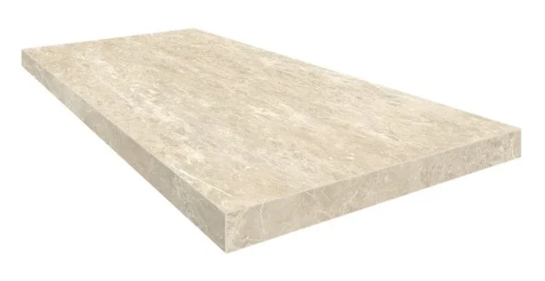 Керамогранит Coliseum Да Винчи Беж Ступень угловая правая (Натуральный, 33х60) в Краснодаре