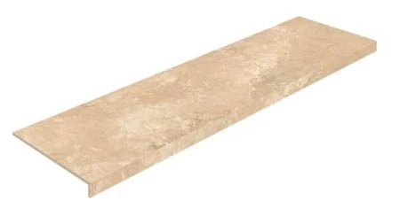 Керамогранит Coliseum Аурелия Беж Ступень фронтальная (Натуральный, 33х120) в Краснодаре