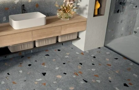 Керамогранит Coliseum Палладио Блэк 60х120 (Натуральный и Реттифицированный) в Краснодаре