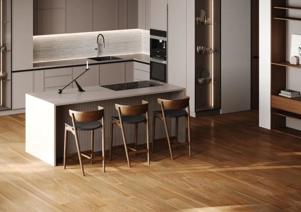 Паркетная доска Quartz Parquet Классик 5 мм Дуссия Африканская 550-63 в Краснодаре