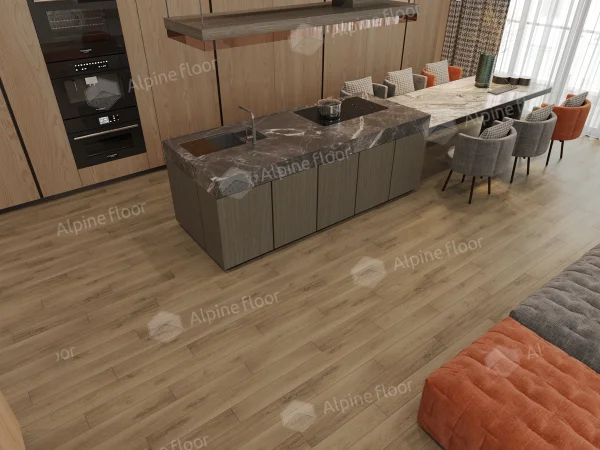 Каменно-полимерная плитка Alpine Floor Grand Sequoia Village Вайпуа ECO 11-1907 4мм, 43 класс в Краснодаре
