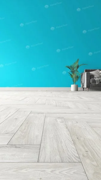 Каменно-полимерная плитка Alpine Floor Parqet Light Снежный ECO 13-11, 4 мм 43 класс в Краснодаре