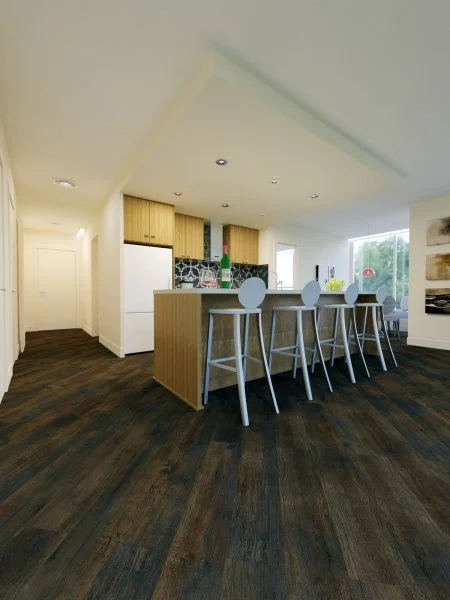 Кварц-виниловая плитка FineFloor Light Дуб Берген FF-1372 в Краснодаре