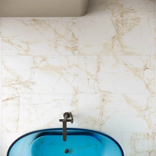 Керамогранит Coliseum Канова Уайт 60х120 (Натуральный и Реттифицированный) в Краснодаре