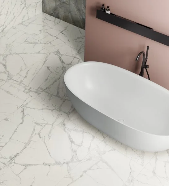 Керамогранит Italon Шарм Делюкс Инвизибл Уайт 60х120 (Паттинированная и реттифицированная) в Краснодаре