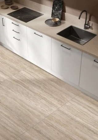 Керамогранит Vitra CityStone Травертин Линейный 60х120 (Натуральная и Реттифицированная) в Краснодаре