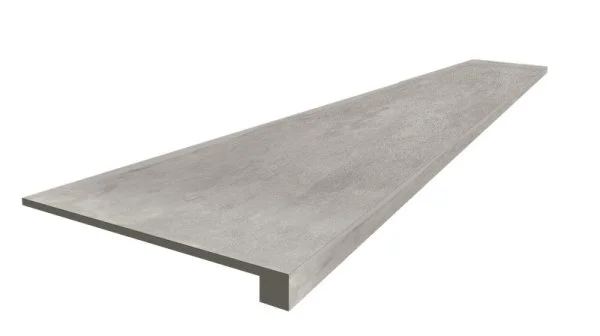 Керамогранит Coliseum Экспо Грэй Ступень фронтальная (Натуральный, 33х60) в Краснодаре