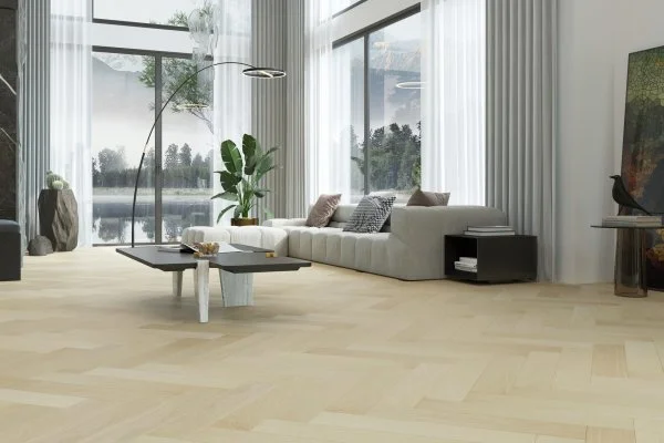 Паркетная доска Quartz Parquet Английская Ёлка Дуб Испанский 33-404 в Краснодаре