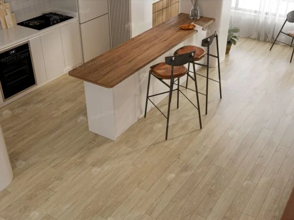 Каменно-полимерная плитка Alpine Floor Grand Sequoia Village Миндаль ECO 11-607 4мм, 43 класс в Краснодаре