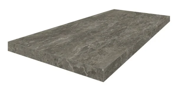 Керамогранит Coliseum Да Винчи Браун Ступень угловая левая (Натуральный, 33х60) в Краснодаре