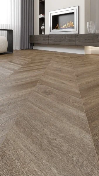 Кварц-виниловая плитка Alpine Floor Chevron Макадамия ECO 20-5 (2,5 мм. 43 класс) в Краснодаре