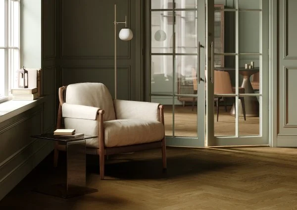 Паркетная доска Quartz Parquet Штучный паркет Дуб Кедровый Латте 44-1258-59 в Краснодаре