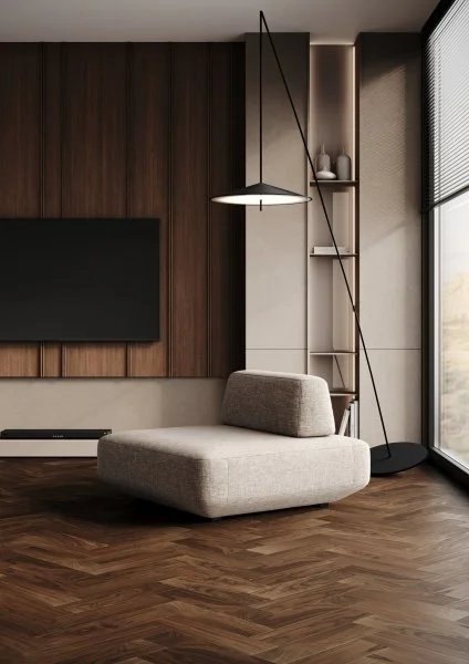 Паркетная доска Quartz Parquet Штучный паркет Орех Американский 44-400-29 в Краснодаре