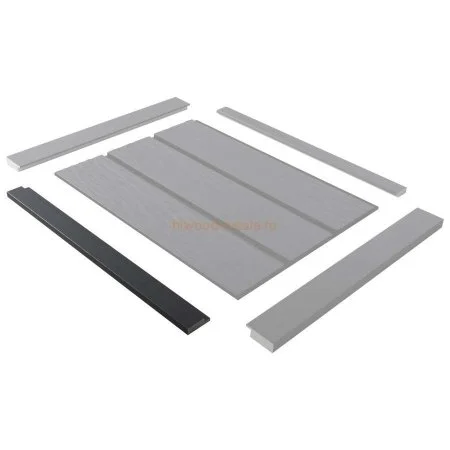 Финишный молдинг LF124A GR15K правый декорированный (42х12х2700мм) в Краснодаре