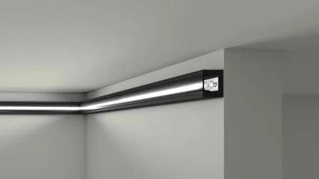 Профиль NMC Wallstyl IL12 Black (25х20х2000мм) в Краснодаре