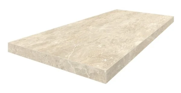 Керамогранит Coliseum Да Винчи Беж Ступень угловая левая (Натуральный, 33х60) в Краснодаре