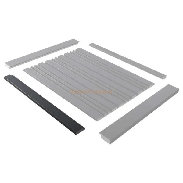 Финишный молдинг LF124A GR3 правый декорированный (42х12х2700мм) в Краснодаре