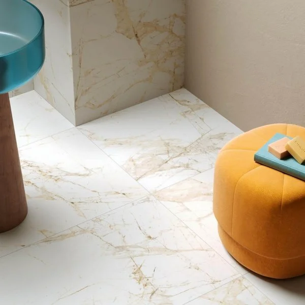 Керамогранит Coliseum Канова Уайт 60х120 (Натуральный и Реттифицированный) в Краснодаре