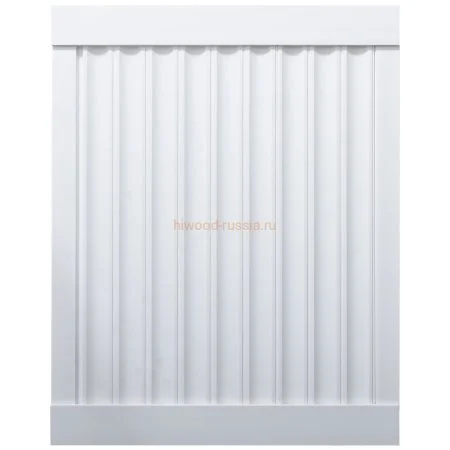 Финишный молдинг LF124A NP правый белый (42х12х2700мм) в Краснодаре