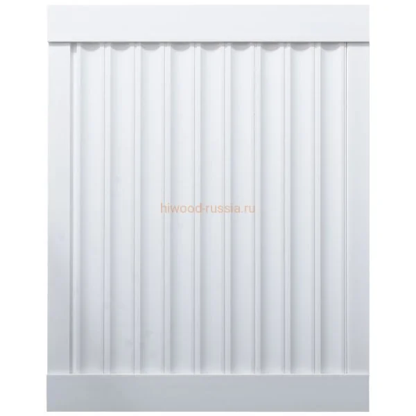 Финишный молдинг LF124A NP правый белый (42х12х2700мм) в Краснодаре