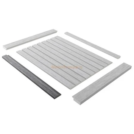 Финишный молдинг LF124A GN68 правый декорированный (42х12х2700мм) в Краснодаре