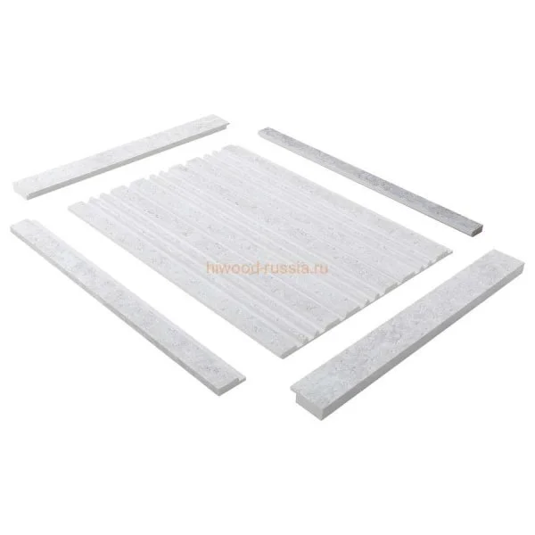 Финишный молдинг LF124B W50 левый декорированный (31х12х2700мм) в Краснодаре