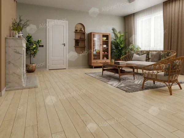 Каменно-полимерная плитка Alpine Floor Grand Sequoia Village Камфора ECO 11-507 4мм, 43 класс в Краснодаре