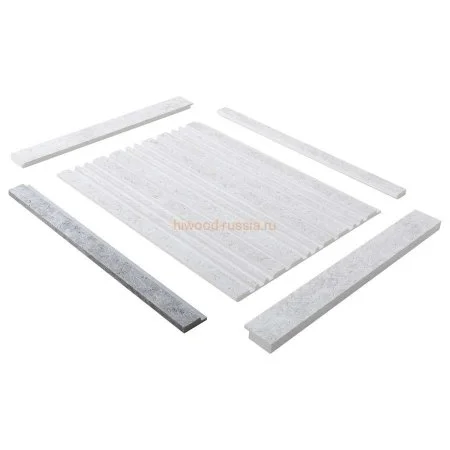 Финишный молдинг LF124A W50 правый декорированный (42х12х2700мм) в Краснодаре