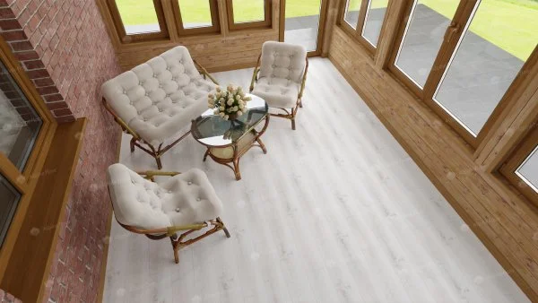 Каменно-полимерная плитка Alpine Floor Classic Дуб Выбеленный ECO 182-8, 4мм 43 класс в Краснодаре