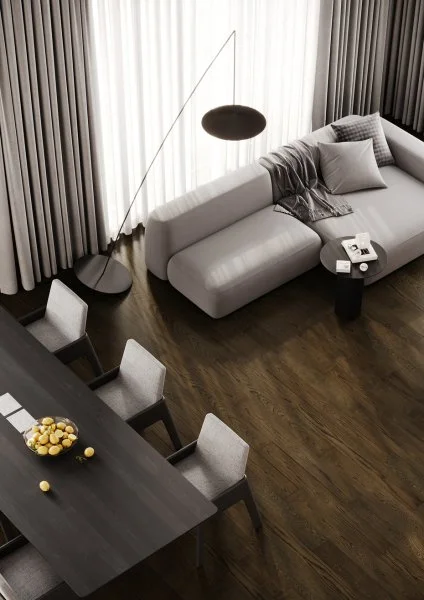 Паркетная доска Quartz Parquet Классик 7 мм Дуб Брауни 413 в Краснодаре