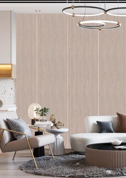 Декоративная панель для стен HiWood LV129 BR417N (120х12х2700мм) в Краснодаре