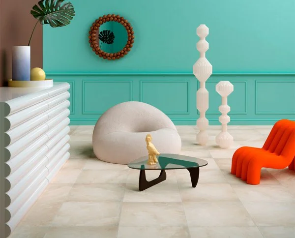 Керамогранит Coliseum Ривьера Уайт 60х60 (Натуральный и Реттифицированный) в Краснодаре